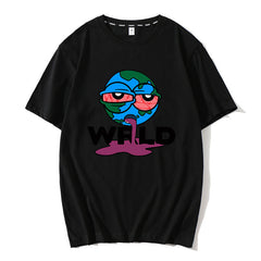 Juice WRLD T Shirt Juice WRLD Cartoon Printed T-shirt Loose