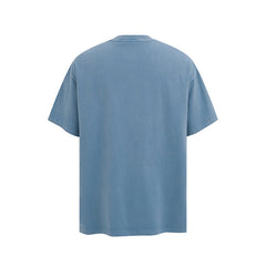 Camisas Vintage Hombre Vintage Slogan Print Short Sleeve T-Shirt