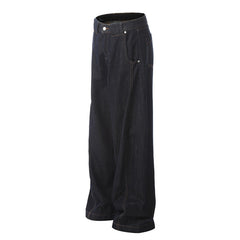 American Mens Jeans Loose Casual Wide Leg Pants