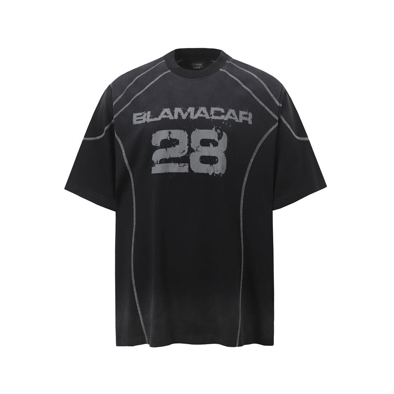 80s Casual Classics Shirts Summer Loose Tie-Dye Short Sleeve T-Shirts