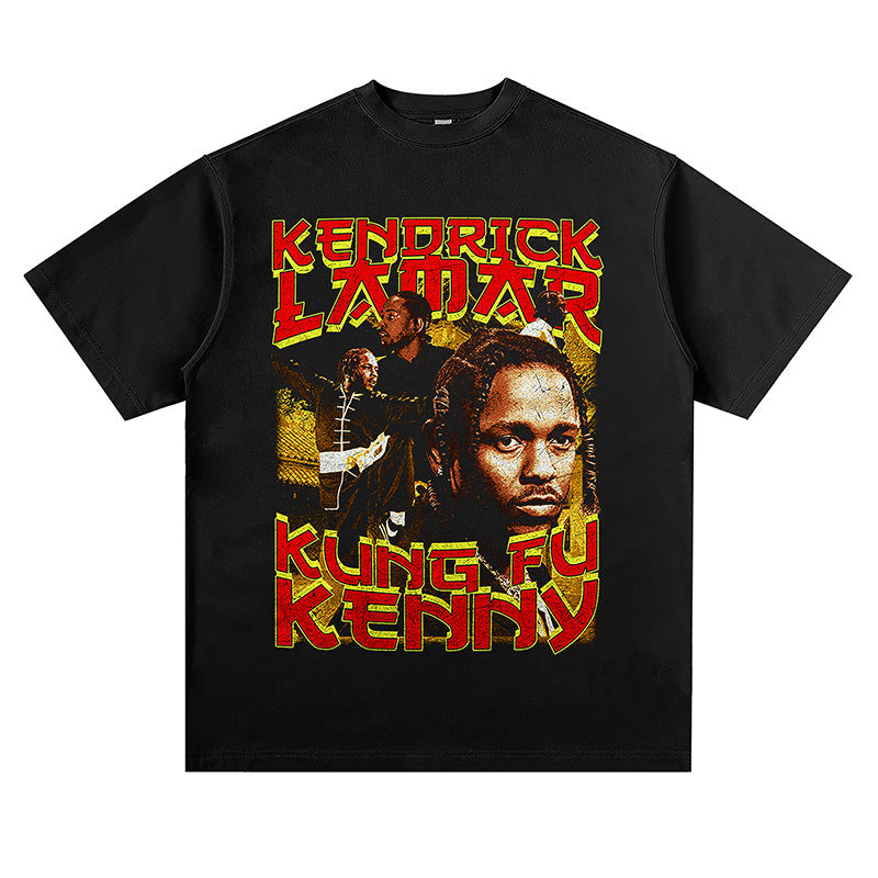 Kendrick Lamar T Shirts Homage Kendrick Lamar Hip Hop Rap Loose T Shirts