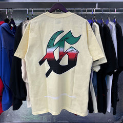 Godspeed T Shirts Helicopter Printing Cotton Casual Short Sleeves Men and Women