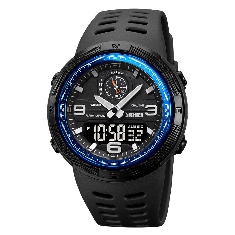 Analog-Digital Watch Outdoor Sports Waterproof Watch