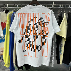 Godspeed t Shirts Racer F1 Champagne Printed Cotton Casual Short Sleeve T-Shirt Men and Women