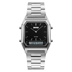 Analog-Digital Watch Minimalist Style Business Men's Watch