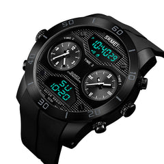 Analog-Digital Watch Outdoor Sports Waterproof Watch