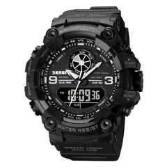 Analog-Digital Watch Waterproof Outdoor Sports Student Watch