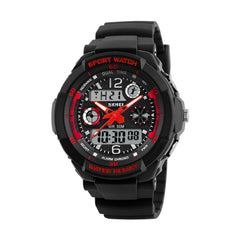 Analog-Digital Watch Mountaineering Outdoor Sports Waterproof Electronic Watch