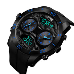 Analog-Digital Watch Outdoor Sports Waterproof Watch