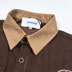 Ellie Seattle Shirt Lapel Cartoon Short Sleeve Shirt