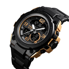 Analog-Digital Watch Outdoor Sports Fashion Waterproof Watch