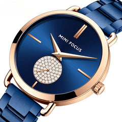 Women's Quartz Watches Light Luxury Diamond Waterproof Women's Watch