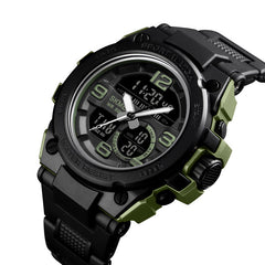 Analog-Digital Watch Outdoor Sports Fashion Waterproof Watch