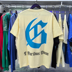 Godspeed T Shirts Astronaut Moon Landing Print Cotton Casual Short Sleeve Men and Women