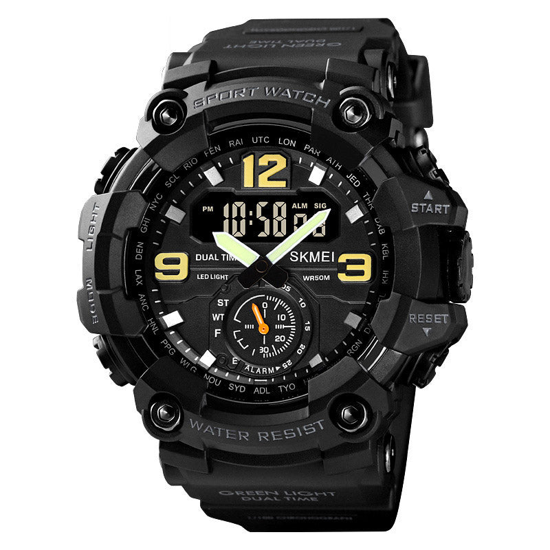 Analog-Digital Watch Outdoor Sports Waterproof Electronic Watch