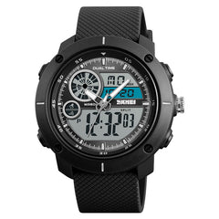 Analog-Digital Watch Waterproof Student Watch