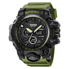 Analog-Digital Watch Waterproof Sports Student Watch