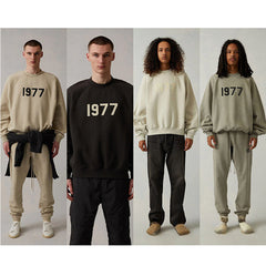 Fog Essentials Sweatshirt Unisex Crew Neck Loose Fleece Sweater
