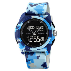 Analog-Digital Watch Outdoor Student Waterproof Electronic Watch