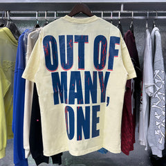 Godspeed t Shirts Basketball Dream Team Trident Print Cotton Casual Short Sleeve Men and Women