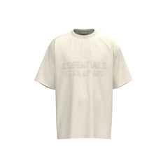 Fog Essentials T shirt Flocking Logo Loose T shirt